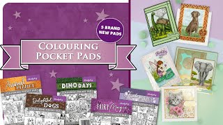 The Craft Show  NEW Colouring Pocket Pads [upl. by Suollecram]