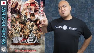 Attack on Titan LiveAction  Movie Review [upl. by Nreval]