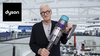 James Dyson unveils Dysons most powerful cordless vacuum with HEPA filtration [upl. by Cony]