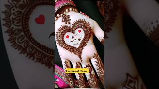 Stylish Mehndi Design 😍 mehndi shortvideo youtubeshorts henna [upl. by Mort161]