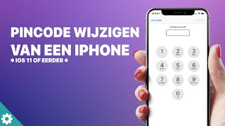 ⚙️ Pincode van een simkaart wijzigen in iOS 11 of eerder [upl. by Anwahsal971]