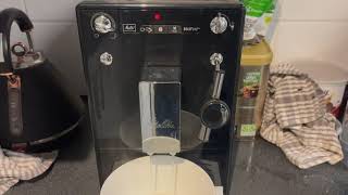 How to Descale a Melitta Solo and Perfect Milk Home Espresso Machine [upl. by Glialentn]