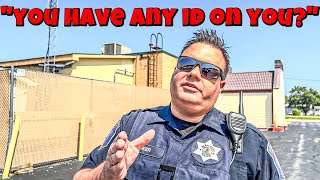 quotYoull Never Get My IDquot Cop OWNED So HARD He Might Never Recover  First Amendment Audit [upl. by Liebowitz]