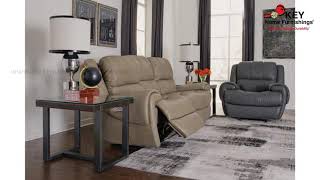 Flexsteel Nance Leather Power Reclining Sofa with Power Headrests 1179 62PH  KEY Home [upl. by Aidnic]