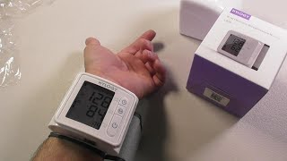 Wrist Blood Pressure Monitor HYLOGY Blood Pressure Monitor REVIEW [upl. by Hylton]