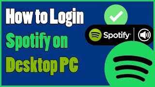 How to Login Spotify on Desktop PC Spotify Login Sign In  Spotifycom Login [upl. by Cl567]