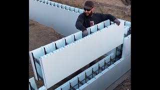 Vlog 3  Building an ICF Frost Wall  Nudura ICF [upl. by Eniladam]