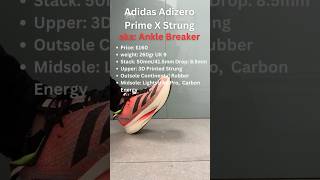 Adidas Adizero Prime X Strung  The OG Rule Breaker [upl. by Aittam]