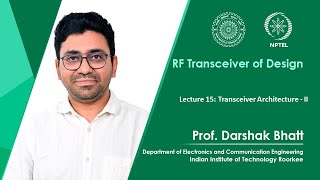 Lecture 15  Transceiver Architecture  II [upl. by Dwain]