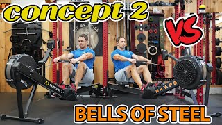 Just Another Concept 2 Knockoff Bells of Steel Blitz Air Rower Review [upl. by Nitsirk]