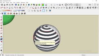 How to Create sphere in sketchup 2017 [upl. by Eldreda767]