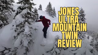 Jones Ultra Mountain Twin Snowboard Review [upl. by Gristede]