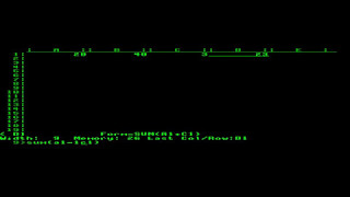 Osborne 1 SuperCalc Spreadsheet CPM [upl. by Cecilio619]