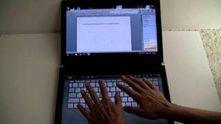 Acer Iconia 6120 Dual Touchscreen Laptop Review [upl. by Cyb]