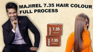 Majirel 735 hair colour  full process [upl. by Pradeep561]