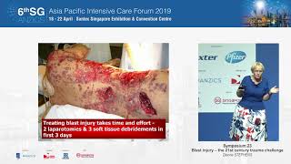 SGANZICS 2019 Blast Injury – the 21st Century Trauma Challenge [upl. by Ahoufe746]