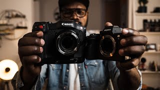 Canon C70 vs Sony A7S iii [upl. by Enaelem359]