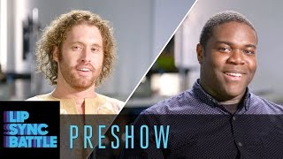 Preshow TJ Miller vs Sam Richardson  Lip Sync Battle [upl. by Yecal554]