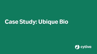 Case study Ubique Bio  lateralflow immunoassay development [upl. by Bartle945]