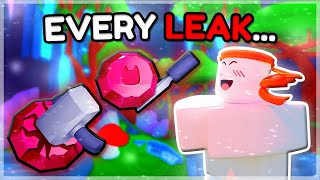 ALL Update 6 Leaks In PS99 [upl. by Esinehc846]