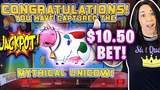 ONCE IN A LIFETIME 💰 CAUGHT THE UNICOW ON A 1050 BET 😱 [upl. by Kelula155]