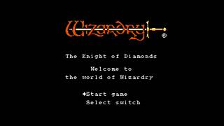 Wizardry  Knight of Diamonds  The Second Scenario NES  full ost [upl. by Kreegar927]