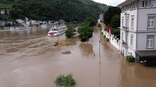 AKTUELL  HOCHWASSER MOSEL 15072021  Kurzbeitrag zur aktuellen Lage [upl. by Lennaj]