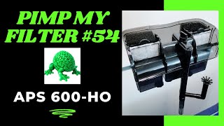 Pimp My Filter 54  All Pond Solutions 600HO hang on back filter [upl. by Aisek211]