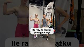 Ile razy na drążku podciągnie się Silna Marysia strongwomen gym pullups power challenge [upl. by Filomena137]