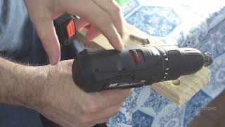 CAT DX15 12v cordless drill  TEST [upl. by Greenland]