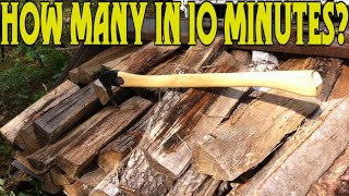 Firewood Bundling  10Minute Bundle Challenge [upl. by Rudy51]