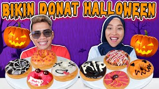 BIKIN DONAT SENDIRI DI RUMAH TEMA HALLOWEEN [upl. by Ellswerth536]