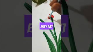 Painting hack paintinghack floralart flowerdesign shortpainting shortreels viralart arthack [upl. by Olathe]