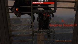 7DTD 10 Ep 6  Building up a horde base with a surprise test [upl. by Nomaj]