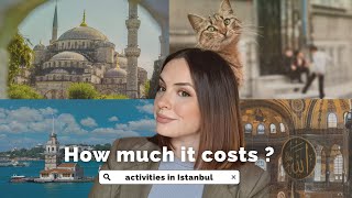 ISTANBUL IS EXPENSIVE  PRICES OF ACTIVITIES IN ISTANBUL IN JULY 2024  How much do you need 🇹🇷 [upl. by Forrer194]