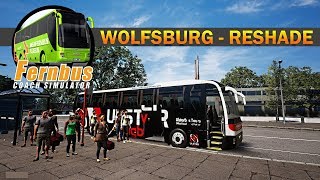 FLIXBUS SERVICE TO WOLFSBURG  RESHADE GRAPHICS  Fernbus Simulator  DX12 [upl. by Aurelea423]