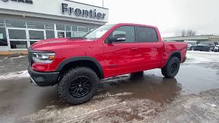 2022 Ram 1500 Rebel GT  Flame Red  Stock T9820A [upl. by Chaworth]