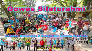 Gowes Silaturahmi Golakan Banyumas dengan Komunitas Sepeda Bandung PART 4 KuswandiRia03 [upl. by Naleek823]