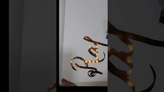 Rafick calligraphy name youtubeshorts [upl. by Notlrahc]