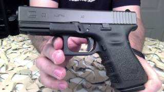 Glock G23 Gen 3 40SW SemiAutomatic Pistol Overview  Texas Gun Blog [upl. by Eanaj]