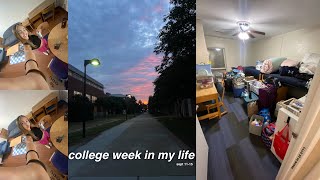 VLOG another college week in my life volleyball amp friends starbucks fall drinks move in pt 2 [upl. by Aerol85]