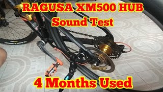 RAGUSA XM500 HUB Sound Test 4 Months Used ragusa hub bikehub bike bicycle [upl. by Elnukeda960]