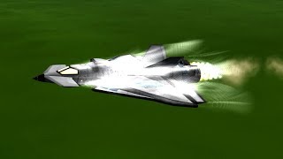 KSP  High GTurn Plane Ramjet Powered Speed Version [upl. by Ttik847]