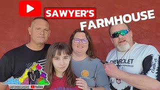 SAWYERS FARHOUSE RESTAURANT WITH vafunseekers pigeonforge restaurant [upl. by Ylicic]