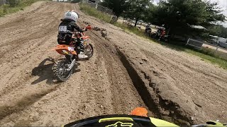 KTM 65 Ripping at MX207 Motocross Open Practice [upl. by Desiree]