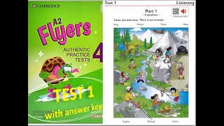 FLYERS AUTHENTIC 4 TEST 1 WITH ANSWER KEY [upl. by Buroker]