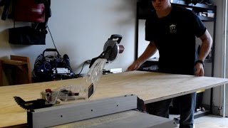 Craftsman 21807 table saw with laser guide initial video review on DIY with Chris [upl. by Loginov657]