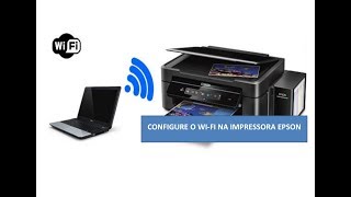 Adicionar impressora na rede wifi  IMPRESSORA EPSON [upl. by Maitland629]