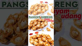 PANGSIT GORENG ISI AYAM UDANG shorts pangsit fypシ [upl. by Maher529]