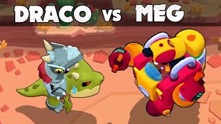 ⭐ DRACO vs MEG ⭐  1 VS 1  Brawl Stars [upl. by Robson]